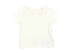 En Fant eggnog pointelle t-shirt